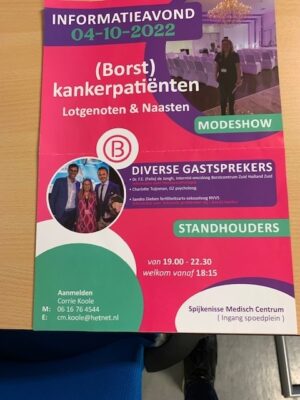 Informatieavond (borst) kankerpatiënten